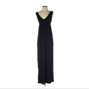 J. Crew Plunge Empire Waist Maxi Dress